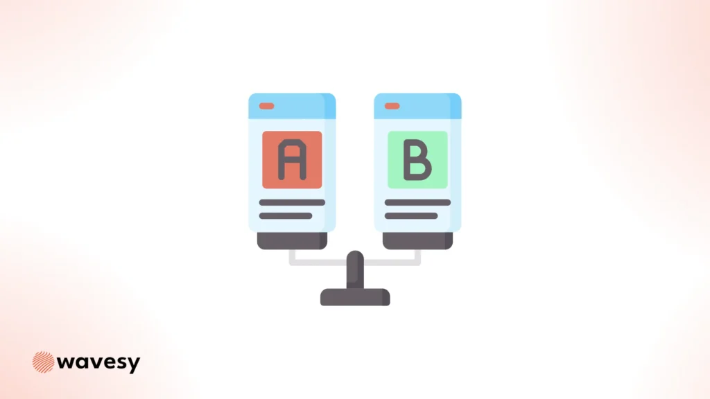 a/b testing blog banner